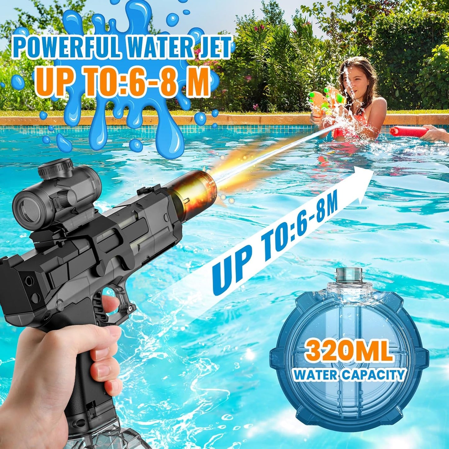 Pistola de Agua Electrica